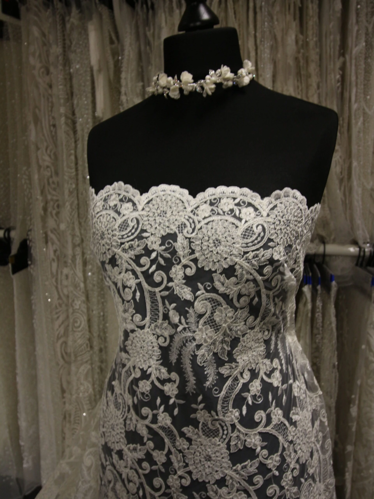 Ivory Corded Lace - Vanessa 7 Ivory Corded Lace - Vanessa - Image 7