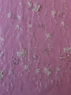 Ivory Beaded Embroidered Lace - Genka 13 Ivory Beaded Embroidered Lace - Genka -Bridal Fabric Shop IvoryEmbroideredLace Genka