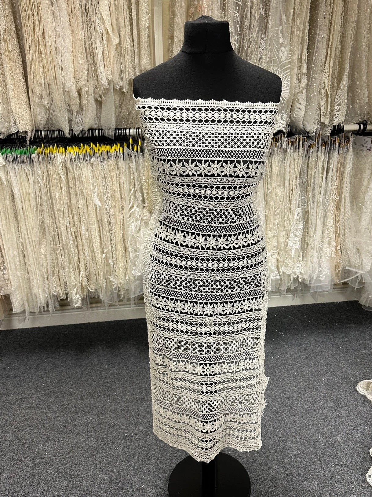 Ivory Guipure Lace - Gretel 1 Ivory Guipure Lace - Gretel