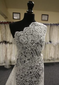 Ivory Embroidered Lace - Colette -Bridal Fabric Shop IvoryLace Colette ff127478 13ec 488a 8cb9 d5d281e9355c