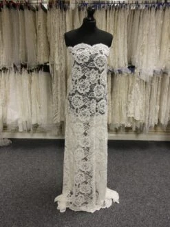 Ivory Beaded Lace – Shirley