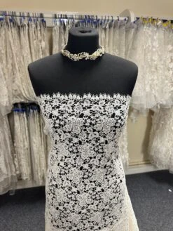 Ivory Guipure Lace - Courtney 35 Ivory Guipure Lace - Courtney -Bridal Fabric Shop IvoryWeddingLace Courtney