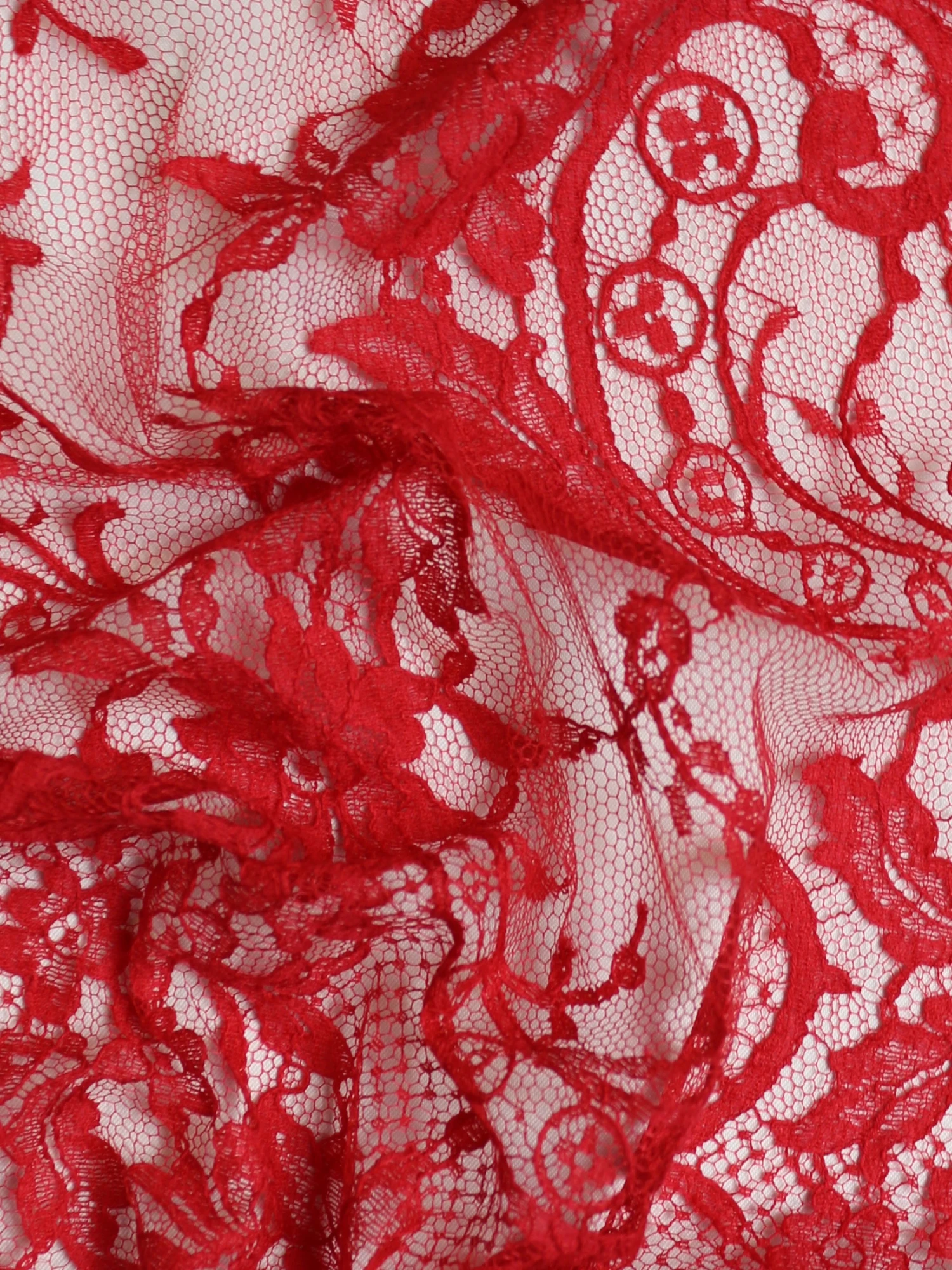 Scarlet Chantilly Lace - Kate 4 Scarlet Chantilly Lace - Kate - Image 4