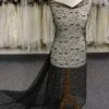 Black Corded Lace - Leanne