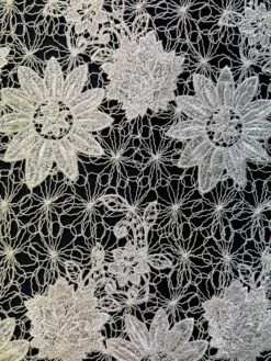 Ivory Guipure Lace - Lola -Bridal Fabric Shop Lola 1