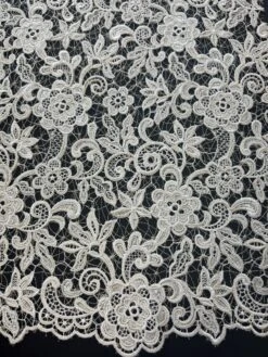 White Guipure Lace - Lucy -Bridal Fabric Shop LucyWhite