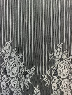 Ivory Raschel Lace - Macey 17 Ivory Raschel Lace - Macey -Bridal Fabric Shop Macey 1