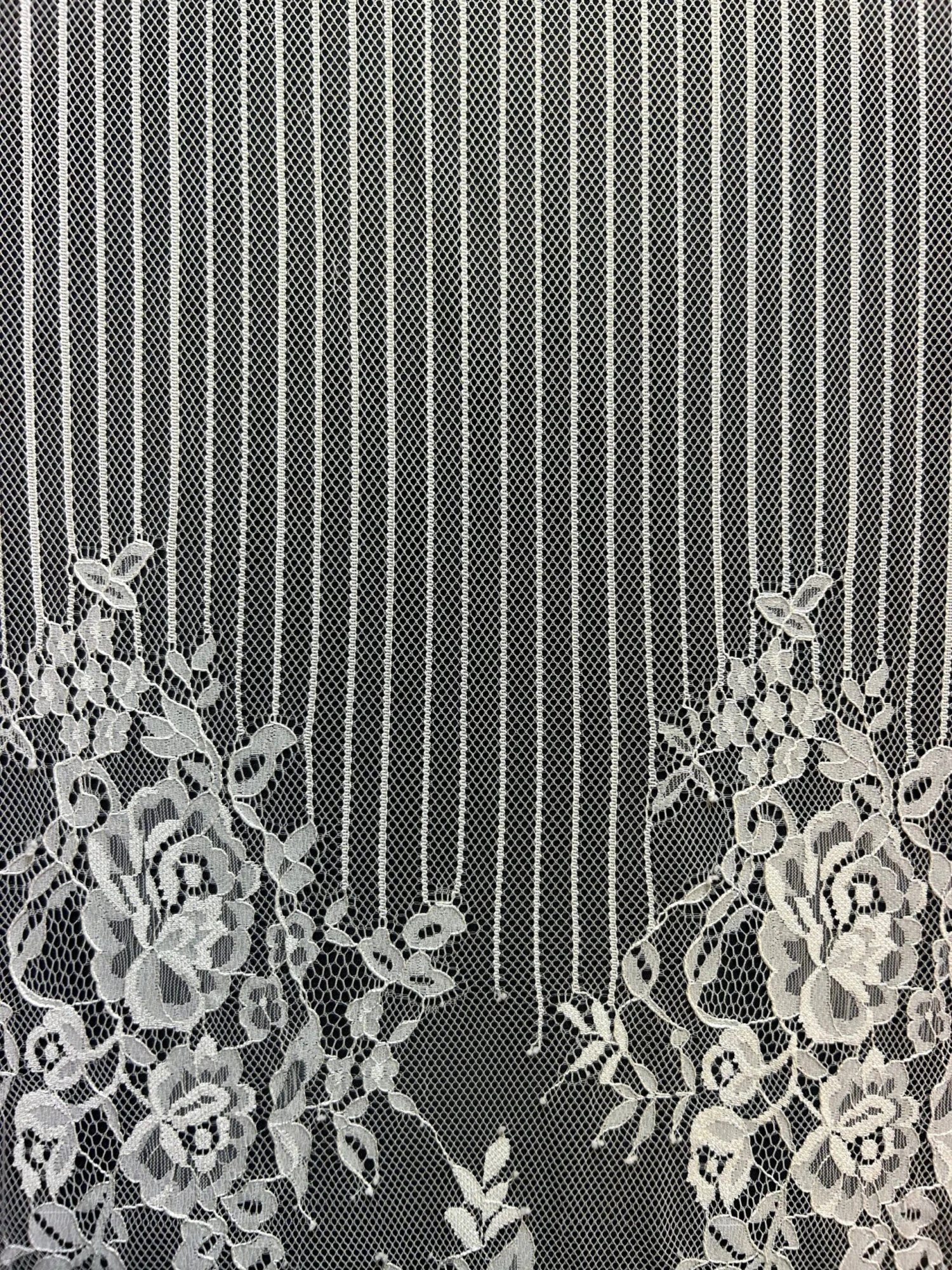 Ivory Raschel Lace - Macey 9 Ivory Raschel Lace - Macey - Image 9