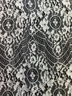 Ivory Chantilly Lace - Magda -Bridal Fabric Shop Magda
