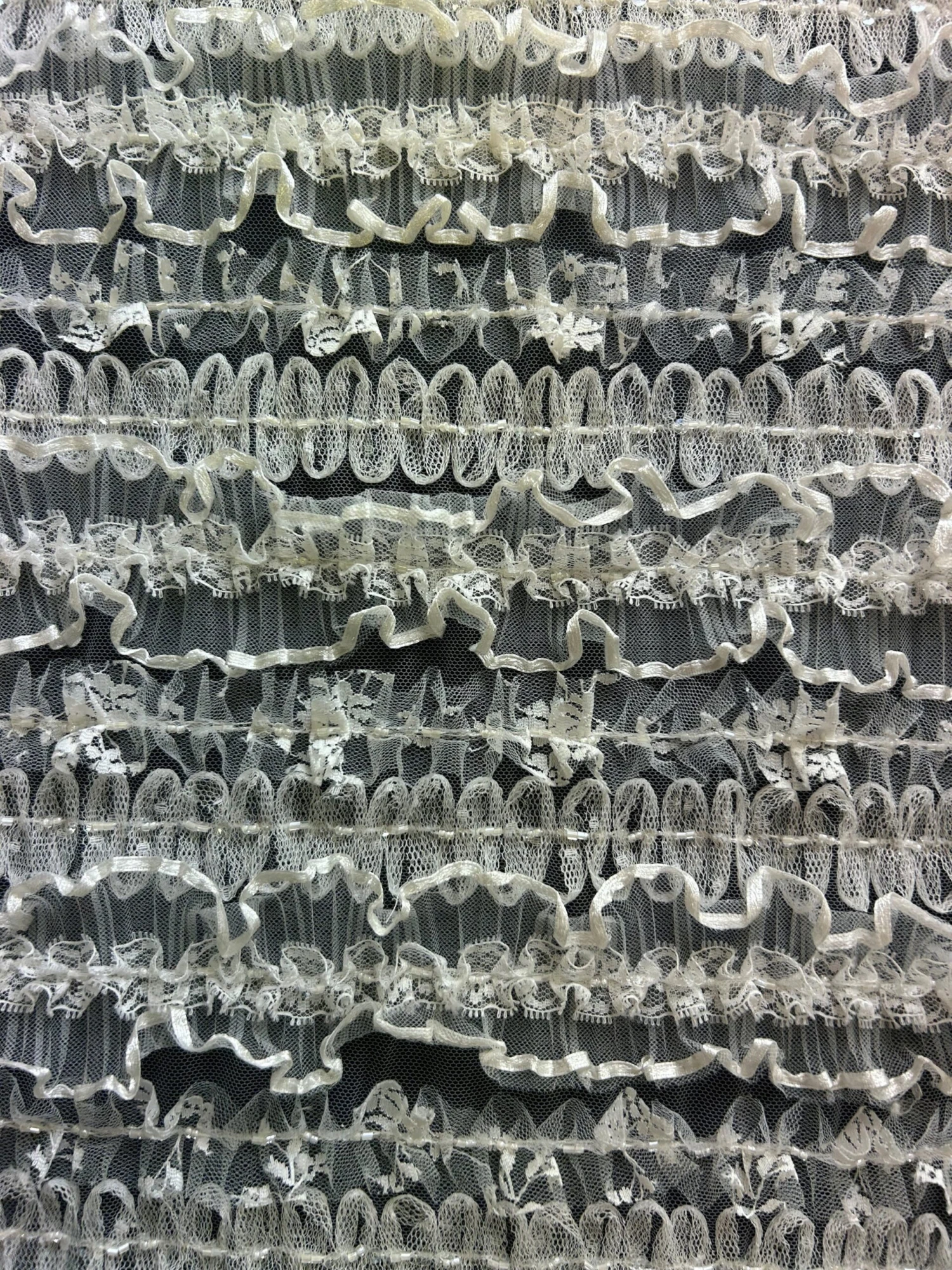 Ivory Ribbon And Beaded Lace - Marianne 8 Ivory Ribbon And Beaded Lace - Marianne - Image 8