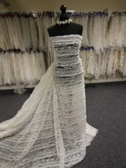 Ivory Ribbon And Beaded Lace - Marianne