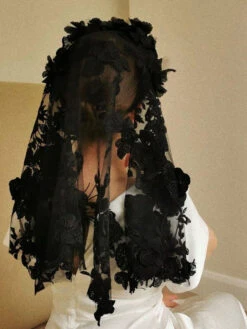 Black 3D Lace - Meghan -Bridal Fabric Shop MeghanBlack 52bad196 8e1c 4ea2 89c8 d0c685c80cbd