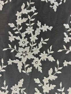 Ivory Laser Lace - Melissa -Bridal Fabric Shop MelissaLace