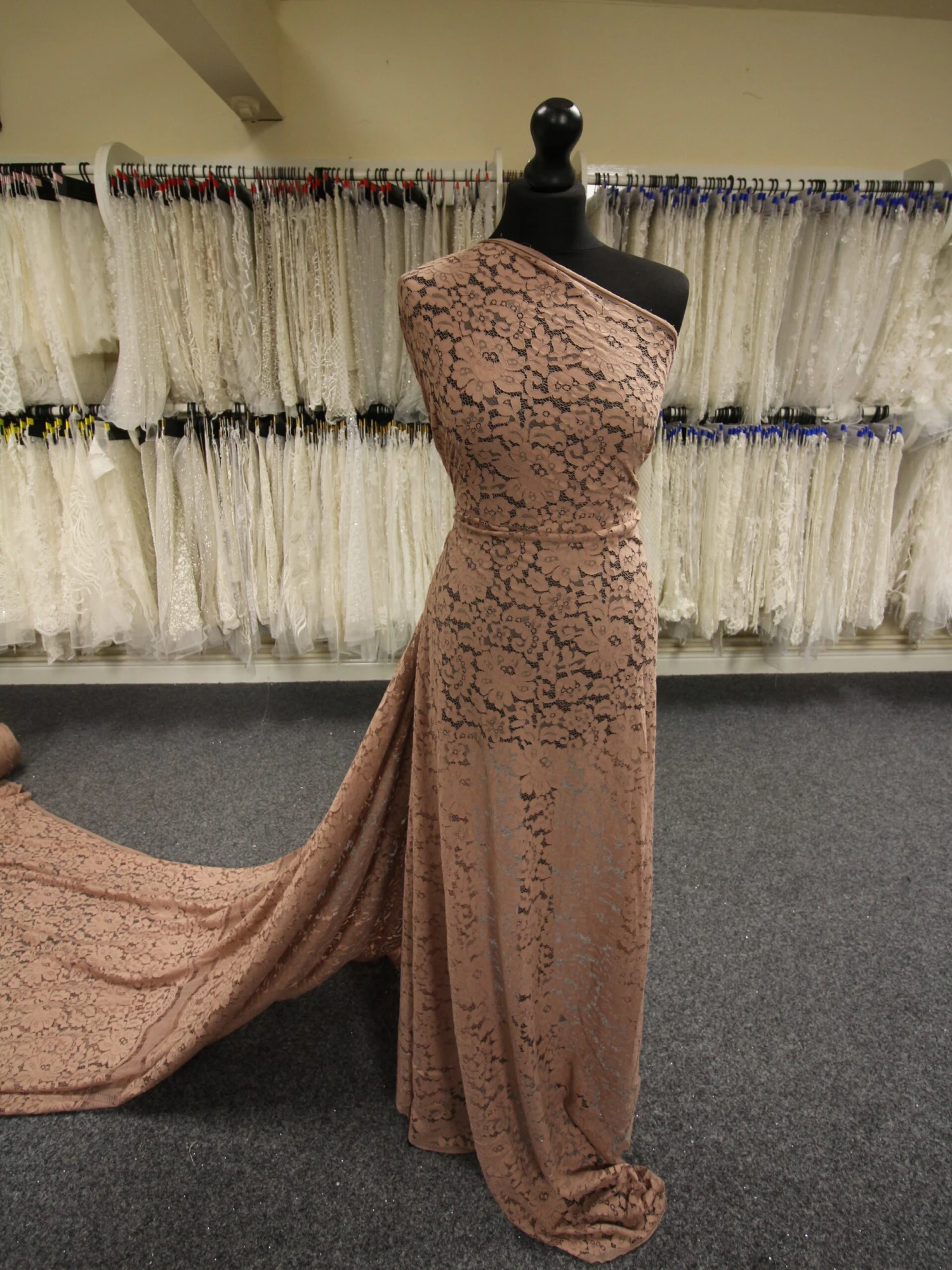 Antique Rose Lace - Hannah 1 Antique Rose Lace - Hannah