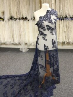 Navy Beaded Lace - Pilar 13 Navy Beaded Lace - Pilar -Bridal Fabric Shop NavyBeadedLace Pilar f7273a48 2c25 45ce 8394 8bc1a85cbfab