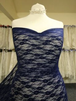 Navy Blue Stretch Lace - Yvonne -Bridal Fabric Shop NavyBridalLace Yvonne 6bcc47e0 2b92 4ef0 bfbc 1f4ae4e0f5ea