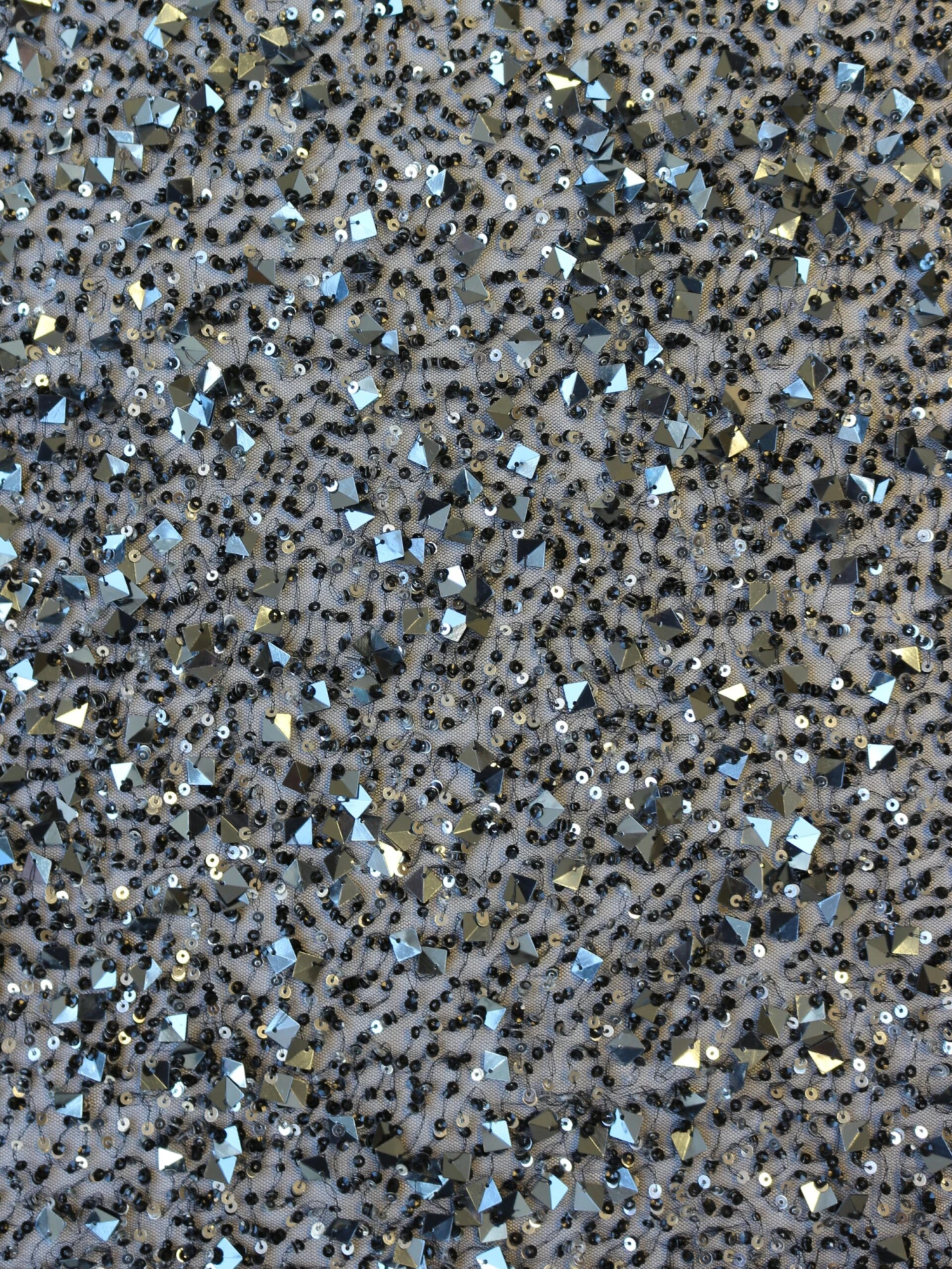 Navy Sequin Lace - Thelma 2 Navy Sequin Lace - Thelma - Image 2