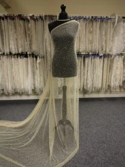 Nude Diamante Tulle - Charlie -Bridal Fabric Shop NudeDiamanteTulle Charlie 7414ce6e e50c 49ac b877 60b1446fad8c