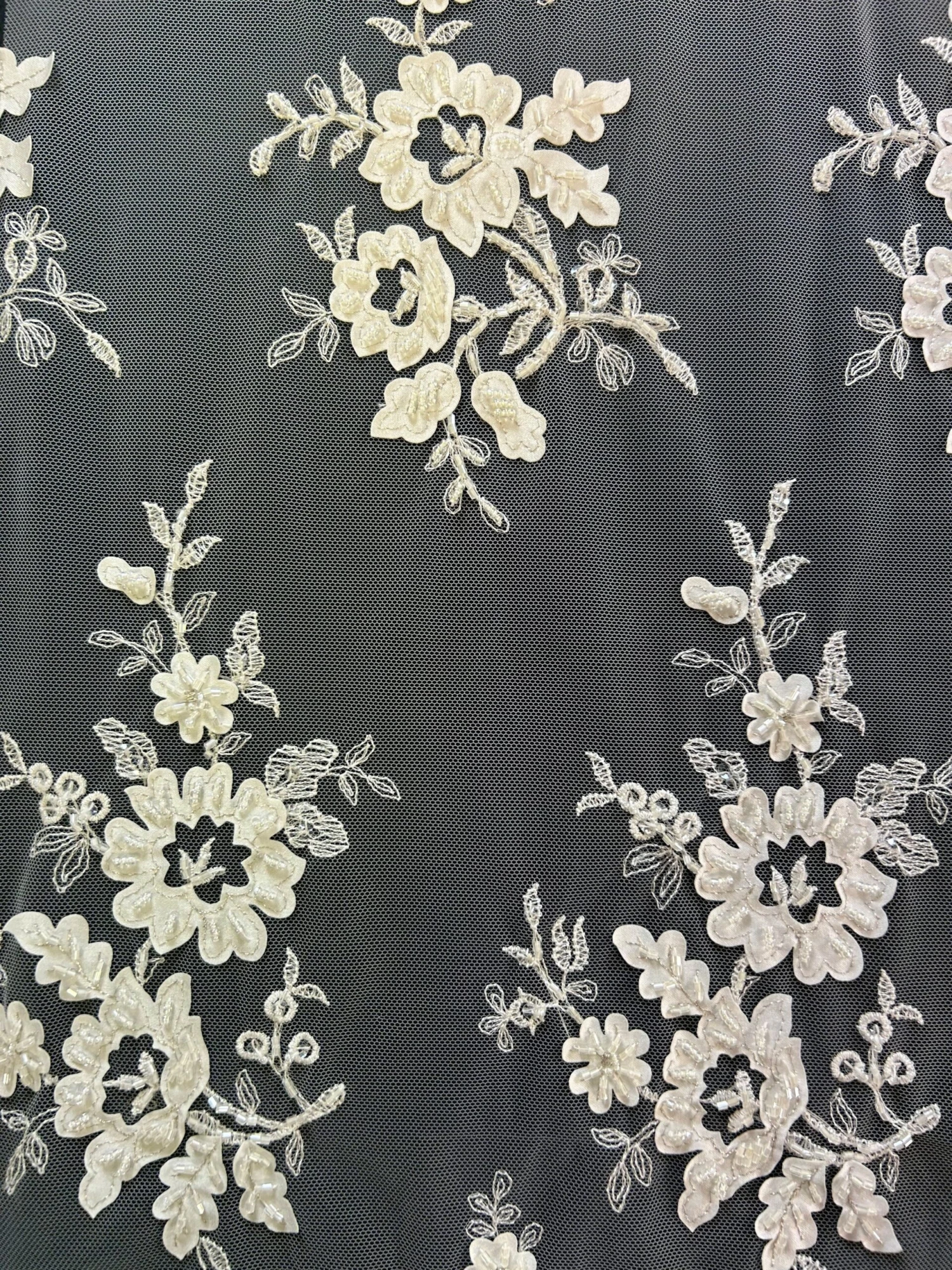 Ivory Laser Lace - Olivia 7 Ivory Laser Lace - Olivia - Image 7