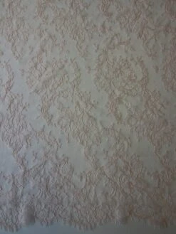 Pink Chantilly Lace - Westlyn -Bridal Fabric Shop PInkChantillyLace Westlyn