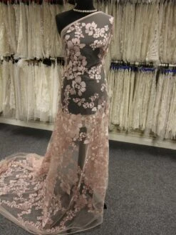 Dusky Pink Lace - Oba -Bridal Fabric Shop PInkLace Oba 694a8baa ca59 4676 bf1c 3602246dfac2