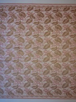 Peach Raschel Lace - Wren -Bridal Fabric Shop PeachaandGoldLace Wren FullWidth