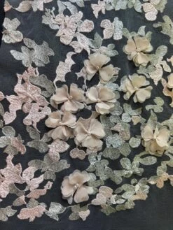 Blush 3D Lace - Petra -Bridal Fabric Shop Petra 1