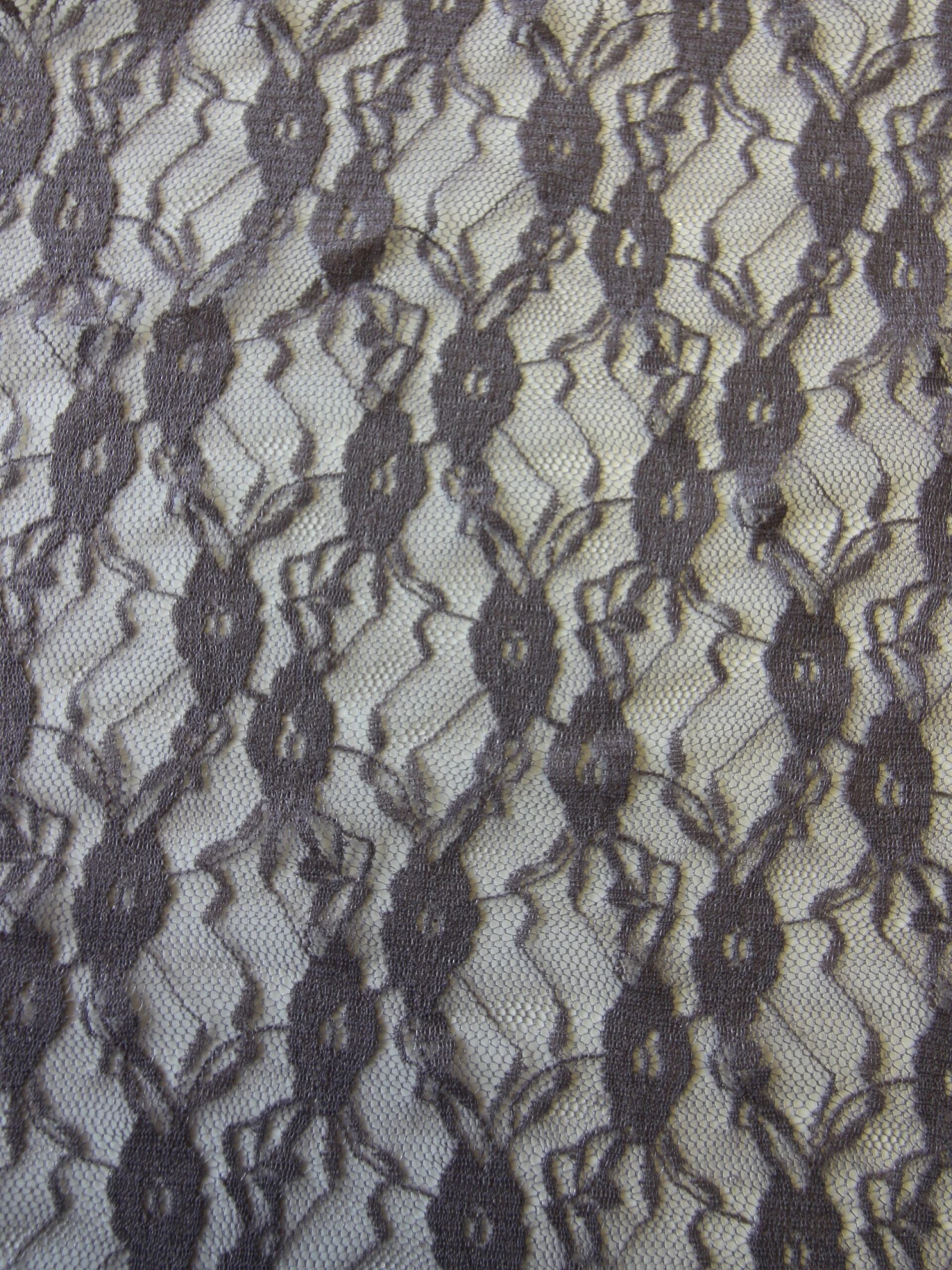 Pewter Grey Stretch Lace - Yvonne 5 Pewter Grey Stretch Lace - Yvonne - Image 5