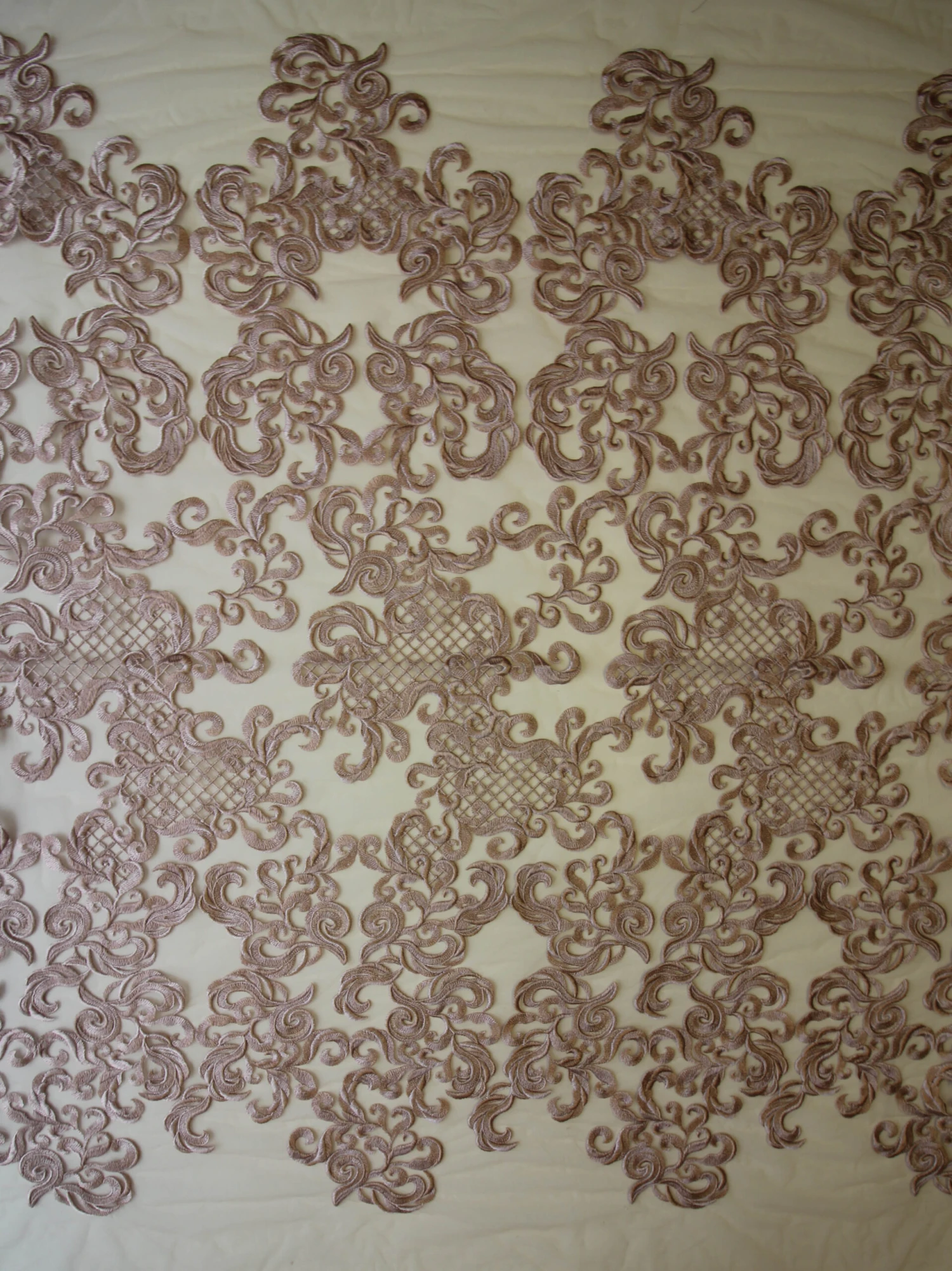 Pink Embroidered Lace - Binta 4 Pink Embroidered Lace - Binta - Image 4