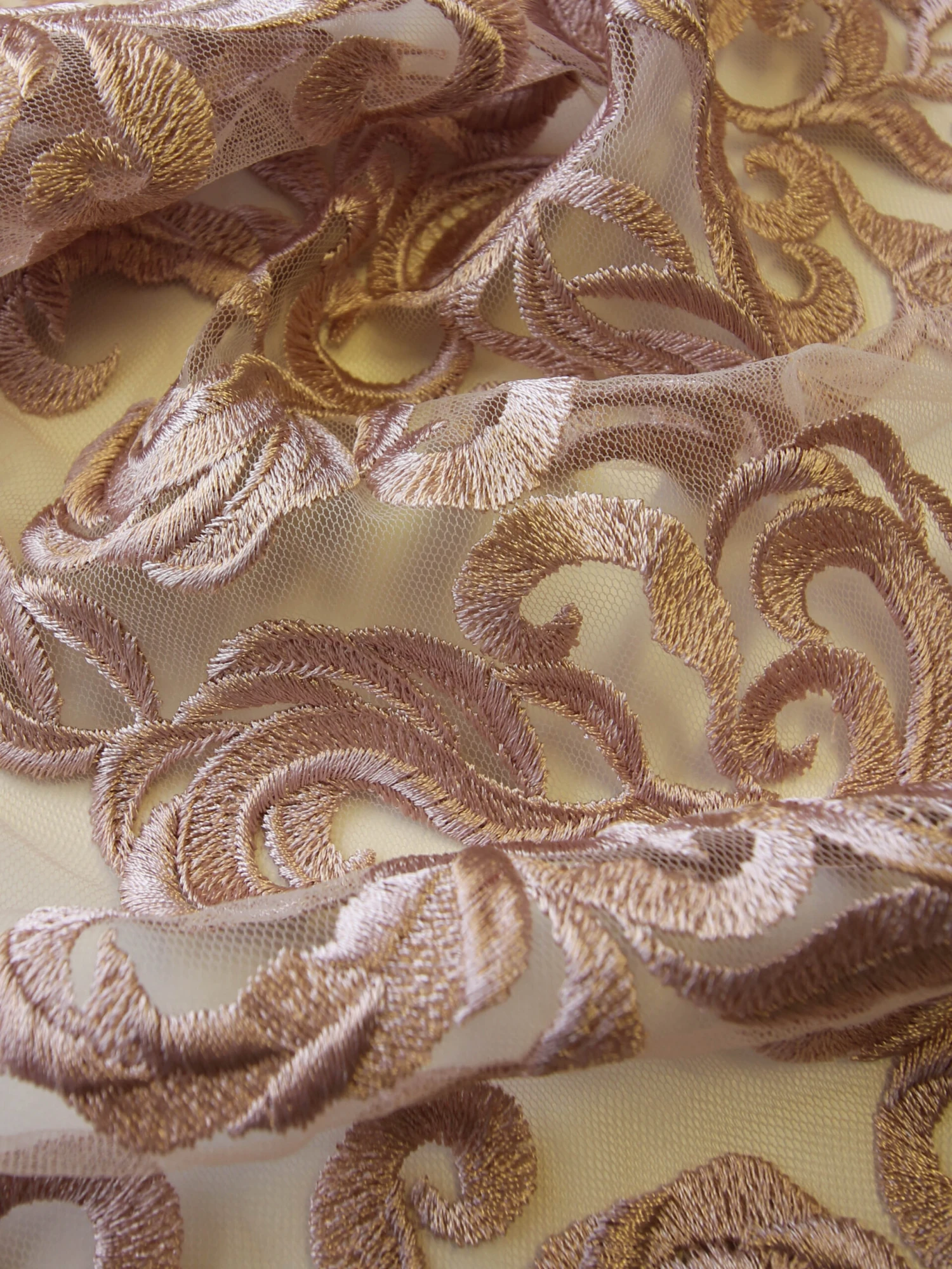 Pink Embroidered Lace - Binta 7 Pink Embroidered Lace - Binta - Image 7