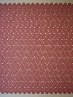 Pink Guipure Lace - Tommi -Bridal Fabric Shop PinkGuipureLace Tommi fullwidth