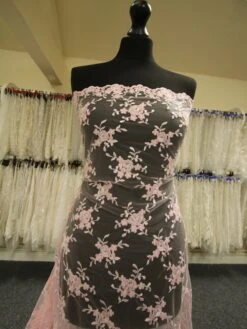 Pink Corded Lace - Geraldine -Bridal Fabric Shop PinkLace Geraldine 4e93bc1f 31a4 467e bc9c a31f329a08db