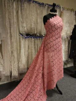 Pink Guipure Lace - Tommi -Bridal Fabric Shop PinkLace Tommi e436d914 ee72 454d be63 297b88f73cca