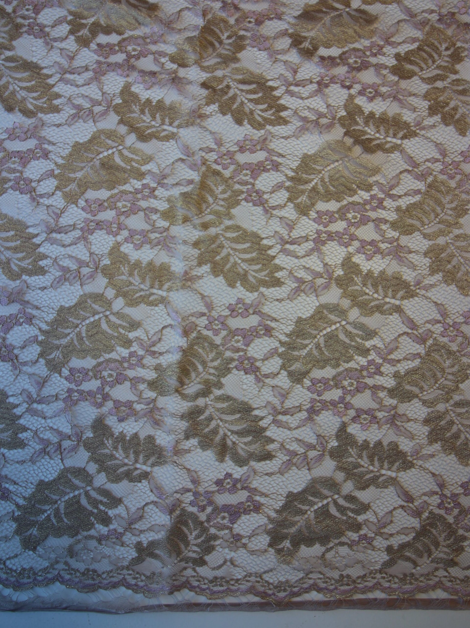 Pink Raschel Lace - Wren 2 Pink Raschel Lace - Wren - Image 2