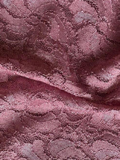 Pink Stretch Lace - Vindication -Bridal Fabric Shop PinkStretchLace Vindication 1