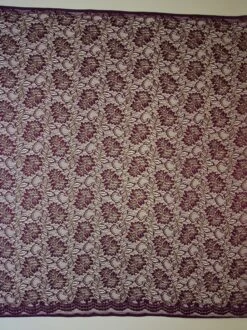 Purple Raschel Lace - Kris -Bridal Fabric Shop PurpleLace Kris FullWidth