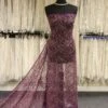 Purple Raschel Lace - Kris