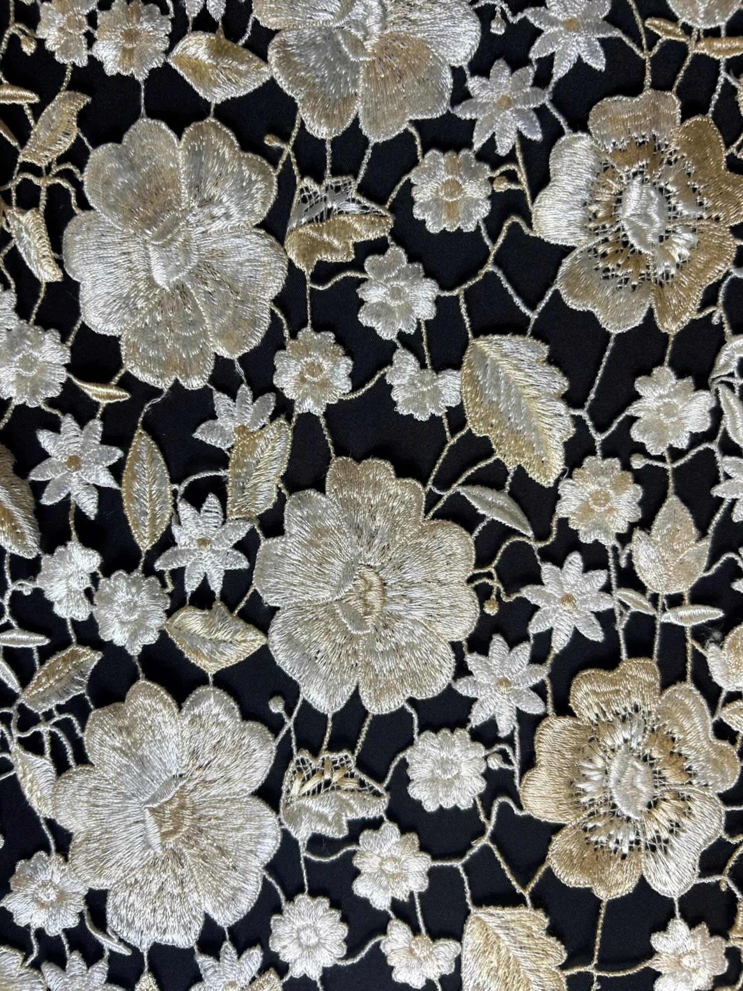 Champagne Guipure Lace - Rafaella 6 Champagne Guipure Lace - Rafaella - Image 6