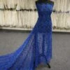 Royal Blue Guipure Lace - Reese