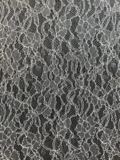 Ivory Chantilly Lace - Samantha 15 Ivory Chantilly Lace - Samantha -Bridal Fabric Shop Samantha