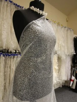 Silver Glitter Tulle - Lagertha 8 Silver Glitter Tulle - Lagertha -Bridal Fabric Shop SilverGlitterLace Lagertha d7f6cf79 1a91 41e9 bbd8 07c80a1ade05