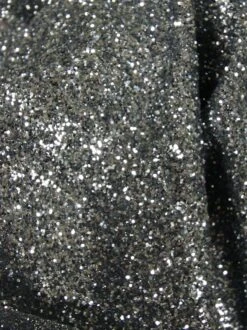Silver Glitter Tulle - Epic 7 Silver Glitter Tulle - Epic -Bridal Fabric Shop SilverGlitterTulle Epic