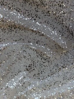 Silver Glitter Tulle - Lagertha 11 Silver Glitter Tulle - Lagertha -Bridal Fabric Shop SilverGlitterTulle Lagertha 1