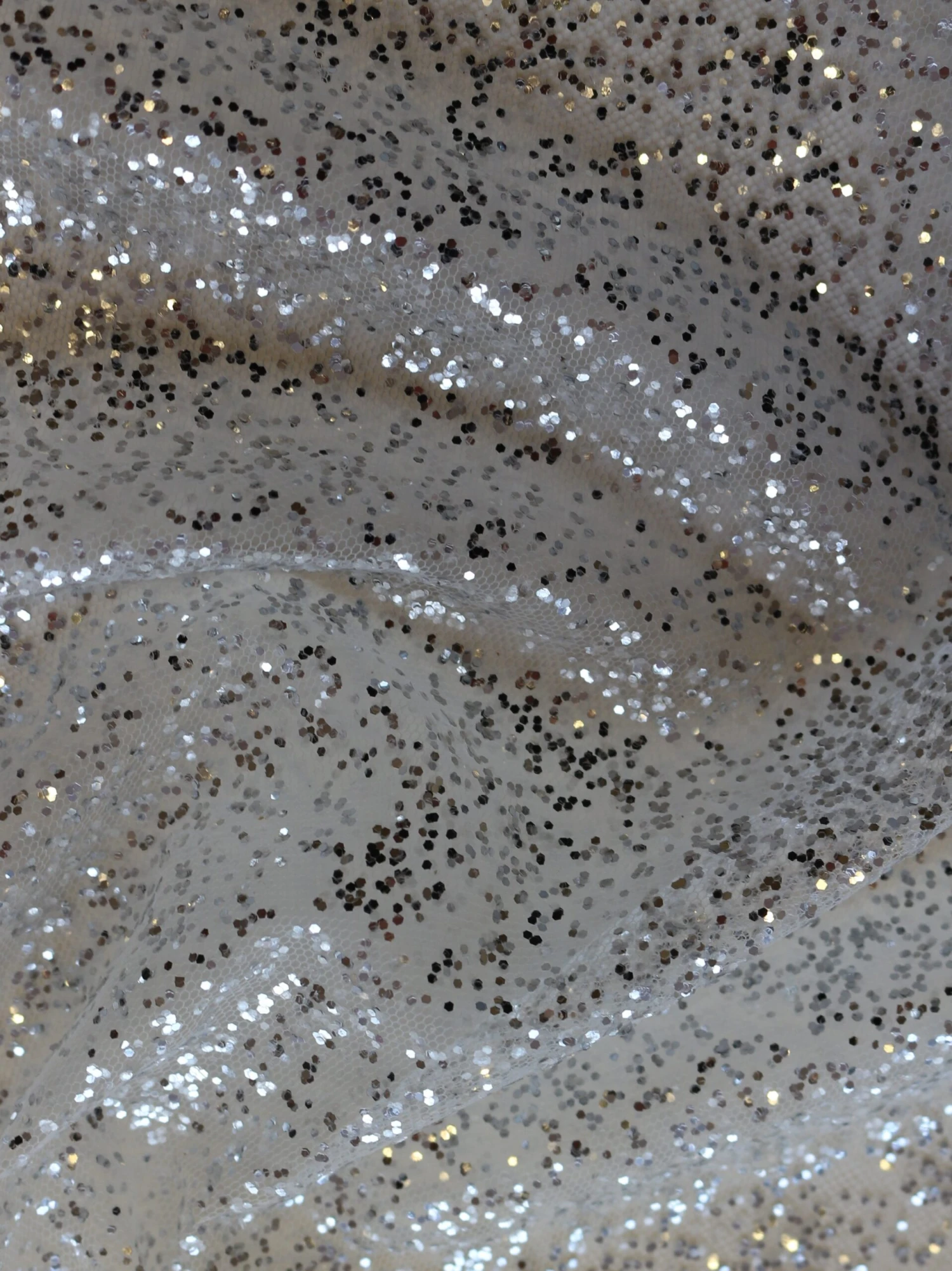 Silver Glitter Tulle - Lagertha 6 Silver Glitter Tulle - Lagertha - Image 6