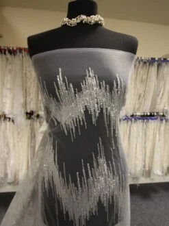 Silver Sequined Lace - Twilight -Bridal Fabric Shop SilverSequinTulle Twilight a5e80a98 37ef 4c9e bebb 4d1eee9bf9df