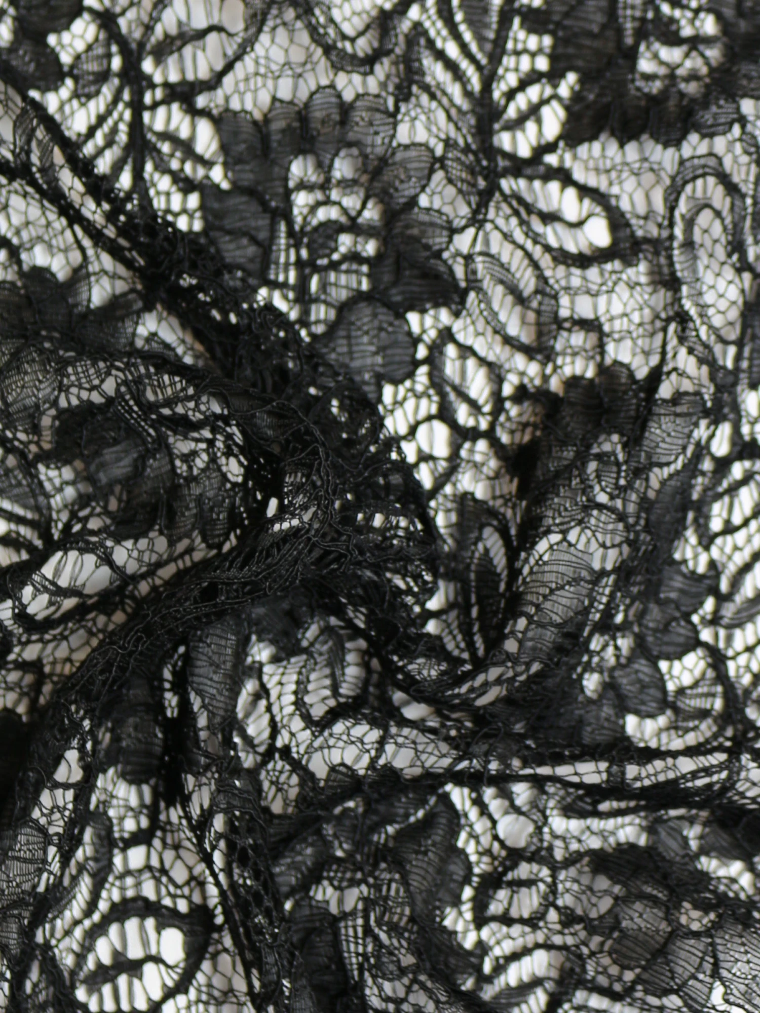 Black Corded Lace - Sinead 4 Black Corded Lace - Sinead - Image 4