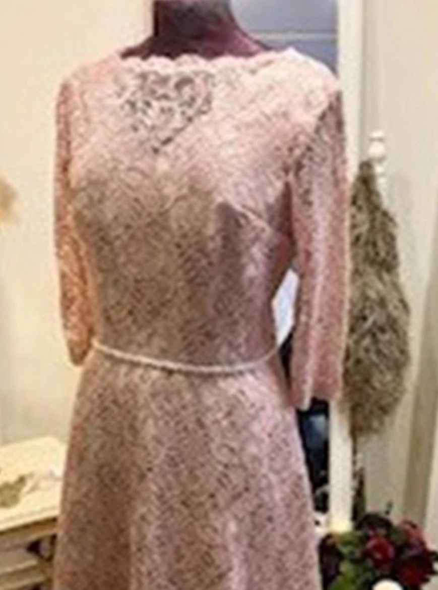 Blush Pink Corded Lace - Sinead 2 Blush Pink Corded Lace - Sinead - Image 2