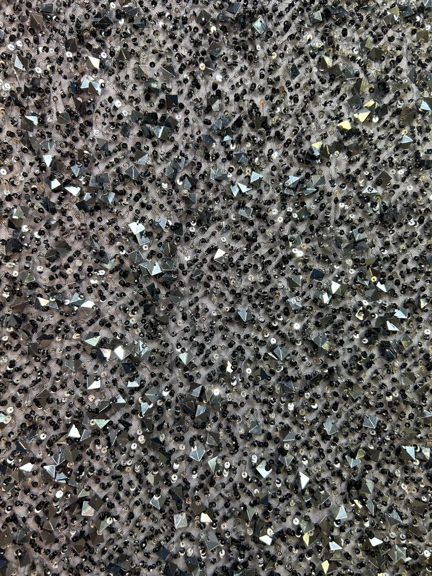 Navy Sequin Lace - Thelma 5 Navy Sequin Lace - Thelma - Image 5