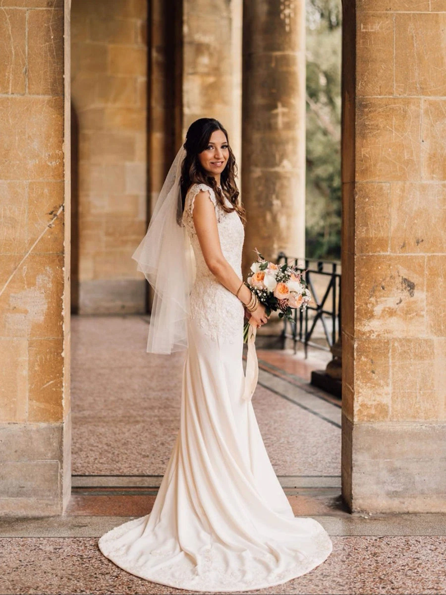 Ivory Beaded Lace - Victoria 10 Ivory Beaded Lace - Victoria - Image 10