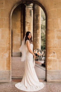 Ivory Beaded Lace - Alexandra -Bridal Fabric Shop Weddingdressalexandralace4